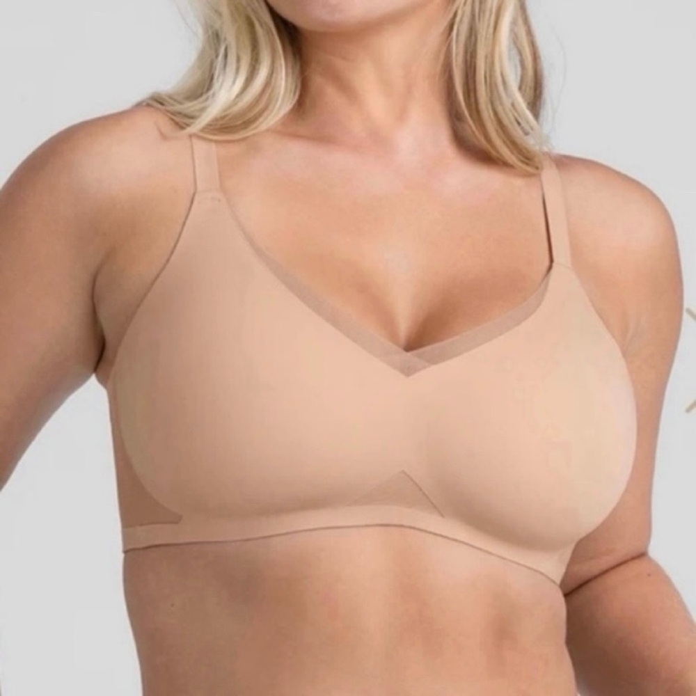 Honeylove CrossOver Wireless Beige Bra
